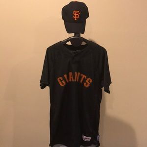 San Francisco Giants Youth Jersey w/bonus hat